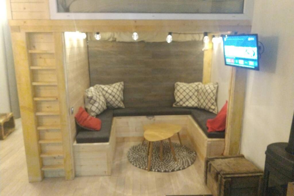 Chaleureux Petit Appartement De 4 Couchages Saint-Étienne-de-Tinée Exteriér fotografie